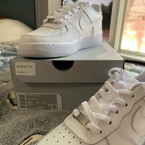 Nike Air Force 1 white/white